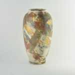 Roy Olivier, Vase, décor à l'or