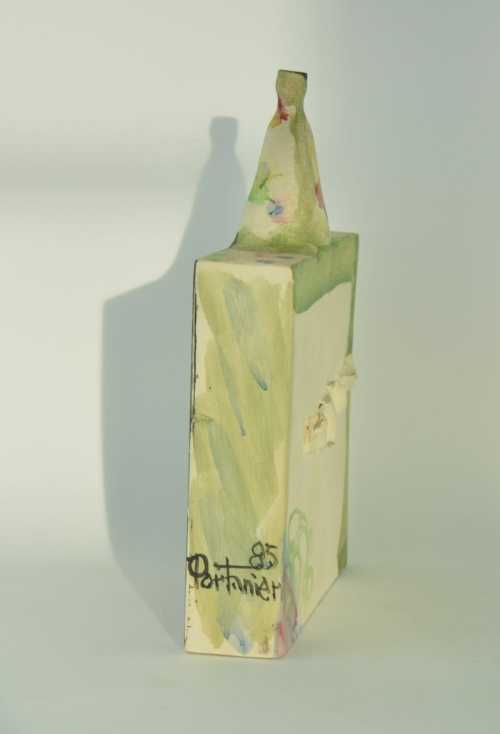 Portanier Gilbert, Petit vase cubique de 1986 – Image 3