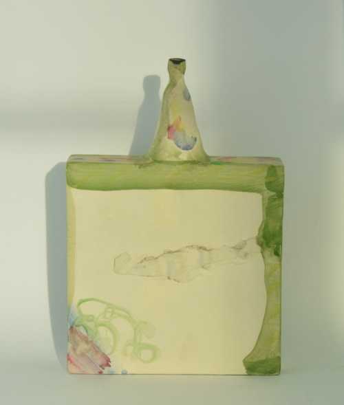 Portanier Gilbert, Petit vase cubique de 1986 – Image 4