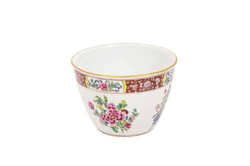 Cache-pot en porcelaine de Samson, circa 1880