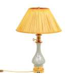 Lampe en porcelaine céladon et bronze doré, circa 1880
