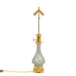 Lampe en porcelaine céladon et bronze doré, circa 1880 – Image 2