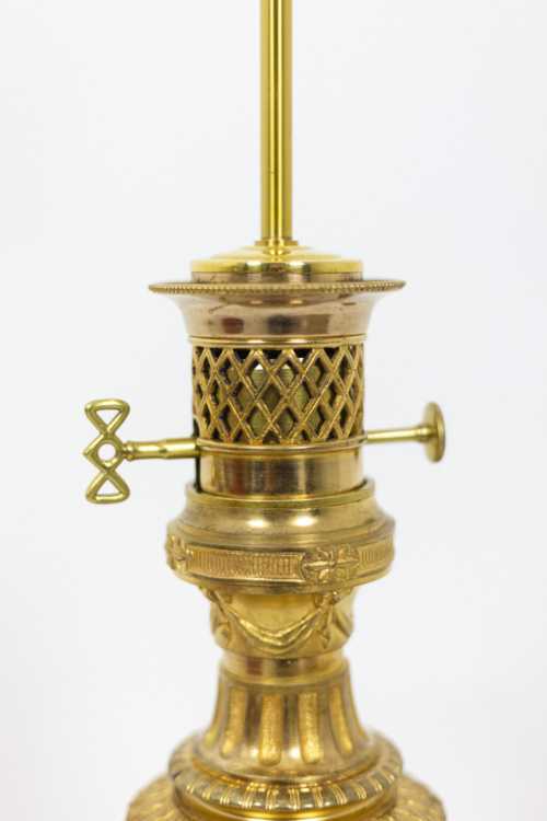 Lampe en porcelaine de Samson et bronze doré, circa 1880 – Image 6