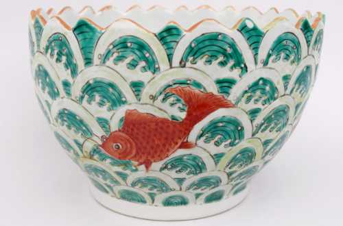 Coupe en porcelaine chinoise, vers 1880 – Image 2