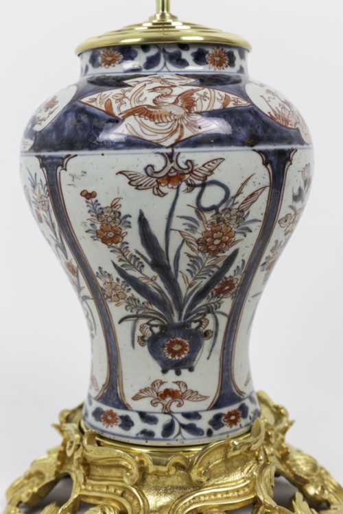 lampe porcelaine imari