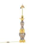 Grande lampe en porcelaine Imari et bronze doré, circa 1880 – Image 2