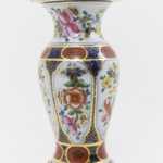 Paire de lampes en porcelaine Valentine et bronze doré, circa 1880 – Image 9