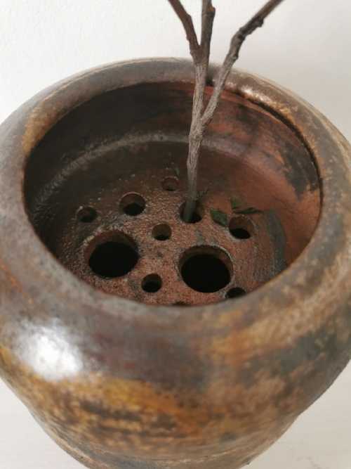 Vase en grès brut de la Borne de Laurence Blasco Mauriaucourt – Image 2
