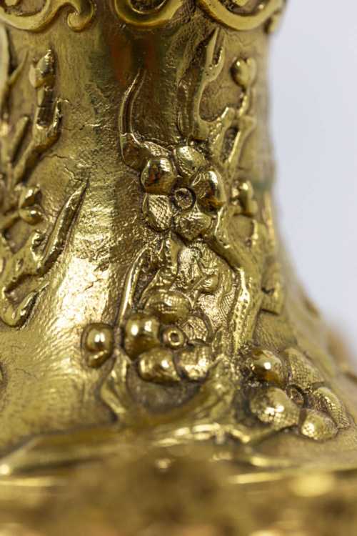 Paire de lampes en faïence de Satsuma, circa 1880 – Image 9