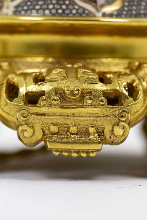 Paire de lampes en faïence de Satsuma, circa 1880 – Image 8