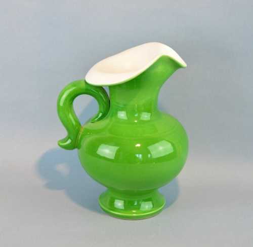 Pol Chambost pichet vert intérieur blanc – Image 3