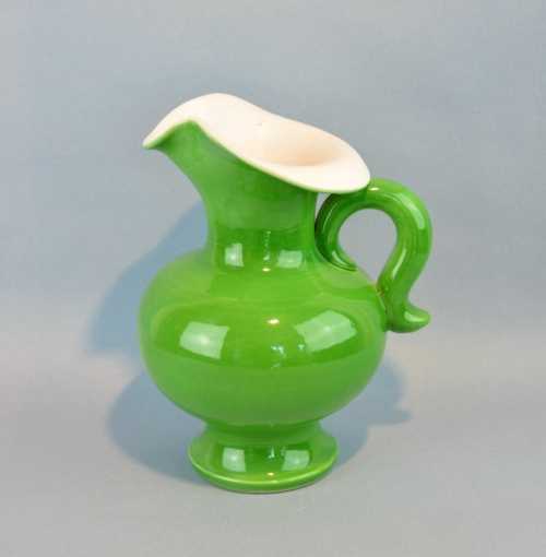 Pol Chambost pichet vert intérieur blanc – Image 2