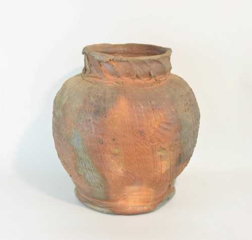 Hervé Rousseau, Vase boule, grès