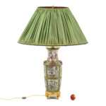 Grande lampe en porcelaine de Canton, circa 1880 – Image 12