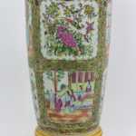 Grande lampe en porcelaine de Canton, circa 1880 – Image 8