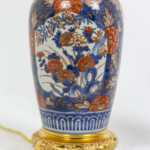 Paire de lampes en porcelaine d'Imari et bronze doré, circa 1880. – Image 5