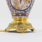 Paire de lampes Imari - focus bronze