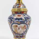 Paire de lampes Imari - focus col