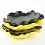 Lunetta, quatre coupes feuilles noires et jaunes – Image 2