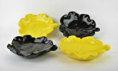 Lunetta, quatre coupes feuilles noires et jaunes – Image 3