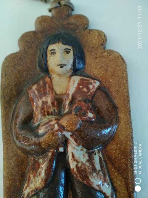 Le Trident Vallauris paire de plaques murales – Image 2