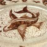 Atelier Lachenal rare grand plat céramique d'après André Masson – Image 2