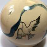MADOURA Suzanne Ramié grande lampe Vallauris circa 1950 – Image 3