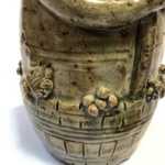 Jean Lerat bouteille anthropomorphe "Bacchus" La Borne circa 1950 – Image 4