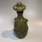Jean Lerat bouteille anthropomorphe "Bacchus" La Borne circa 1950 – Image 5