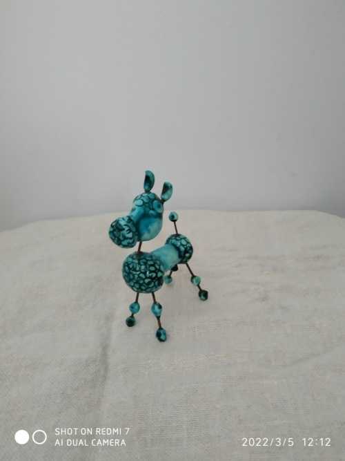 Accolay caniche en fil de fer – Image 9