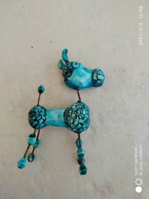 Accolay caniche en fil de fer – Image 5