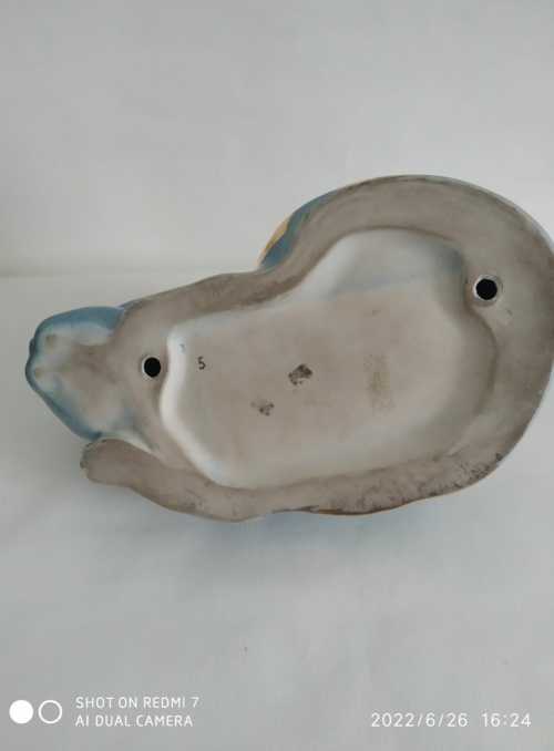 Fornasetti , chat turquoise et or, modèle original – Image 6