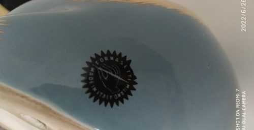 Fornasetti , chat turquoise et or, modèle original – Image 8
