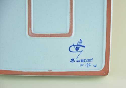 Plat rectangulaire de Stig Lindgberg – Image 3