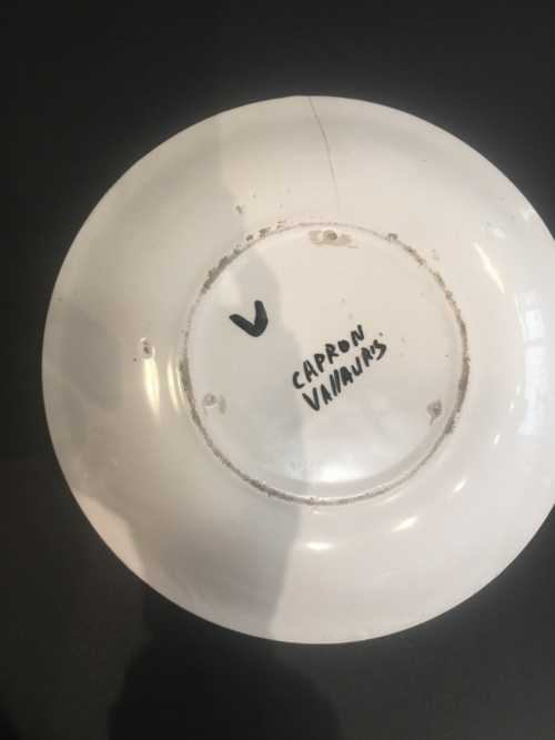 Capron Assiette motif géométrique – Image 2