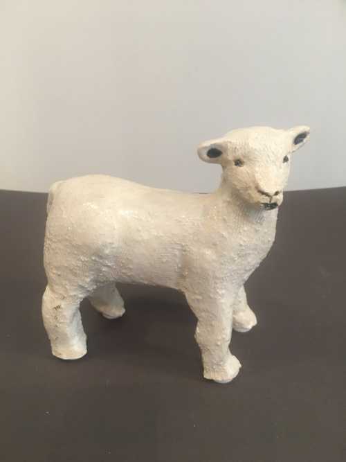 Brûlures Mouton blanc