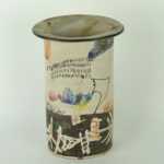 Gilbert Portanier vase aplatît
