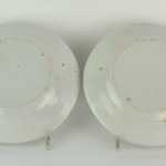Nevers, Paire de petites assiettes ou coupelles. – Image 2