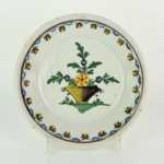 Nevers, Paire de petites assiettes ou coupelles. – Image 3