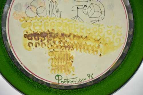 Portanier, Plat au marli vert – Image 4