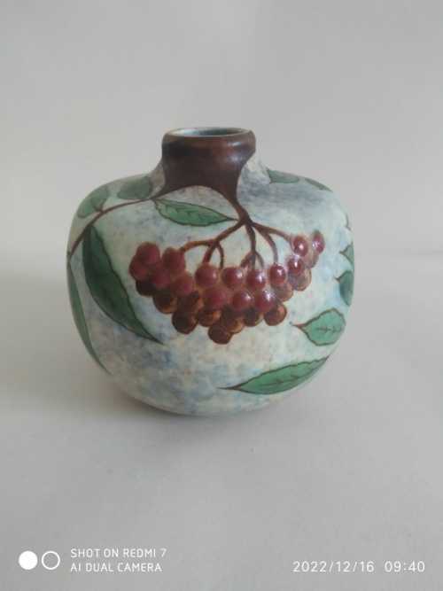 Louis Dage Paris , vase boule