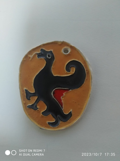 pendentif au dragon