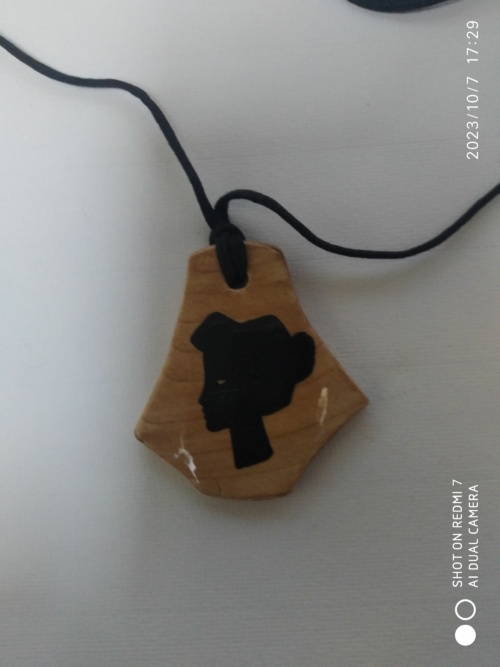 pendentif céramique "faux-bois" Vallauris , Grandjean-Jourdan – Image 5