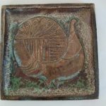 Roland Zobel , plat carré à l'oiseau