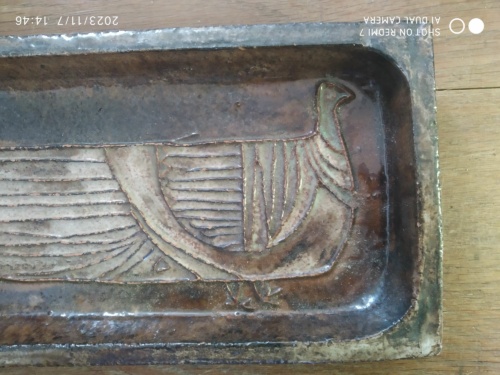 Roland Zobel , plat rectangulaire à l'oiseau – Image 5