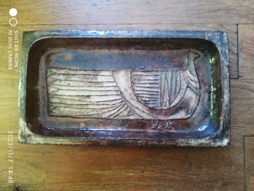 Roland Zobel , plat rectangulaire à l'oiseau – Image 3