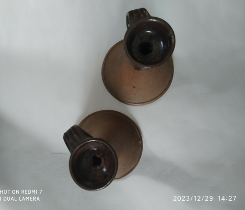 Pierre Digan Janet Stedman , paire de bougeoirs de table – Image 4