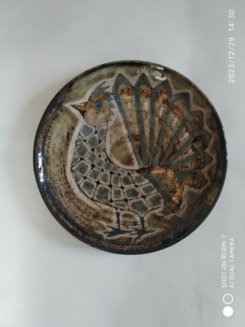 Robert Perot , plat à l'oiseau