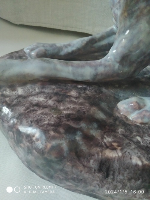 Louis Riché, les deux amis, importante sculpture animalière – Image 9