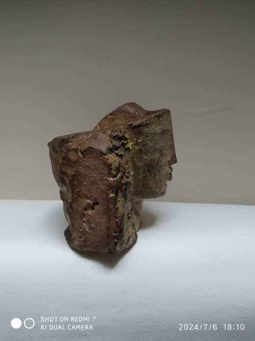 vase / sculpture signé H.Courtois – Image 5